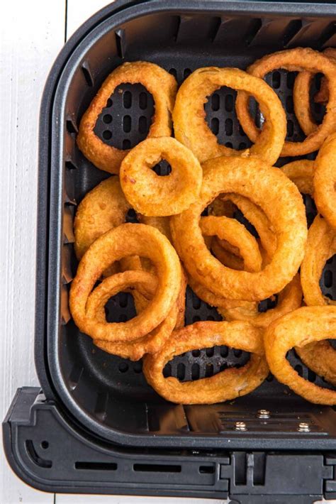 Frozen Onion Rings In Air Fryer Deliciously Sprinkled