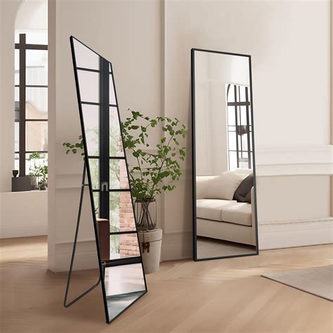 Snapklik Delma Wall Mirror Full Length Mirror Standing Mirror