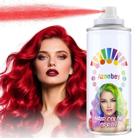 red spray on hair color 1