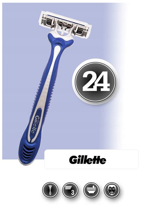 MASZYNKI DO GOLENIA GILLETTE BLUE 3 COMFORT X24 12062011133