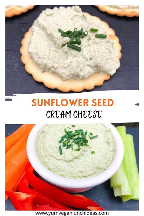 The Best Vegan Sunflower Seed Cream Cheese Vegan Cream Cheese