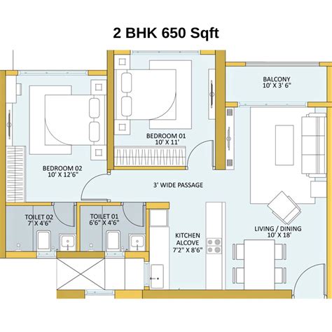 Ashford Regal Nahur Mulund, GMLR | Passcode Crosstown 1, 2 BHK & Jodi