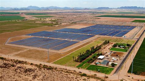 Copper Crossing Solar Power Plant Arizona Solar Power Plant Solar