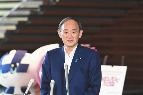 菅義偉首相、辞任理由は「コロナ対策に専任したい」報道対応わずか1分45秒一方的に話し、他の質問受けず：中日スポーツ・東京中日スポーツ