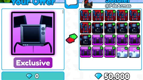 Trading 1 SPIDER TV For INSANE OFFERS In Toilet Tower Defense