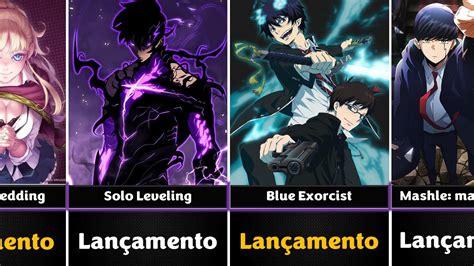 Todos Novos Animes De Janeiro Youtube