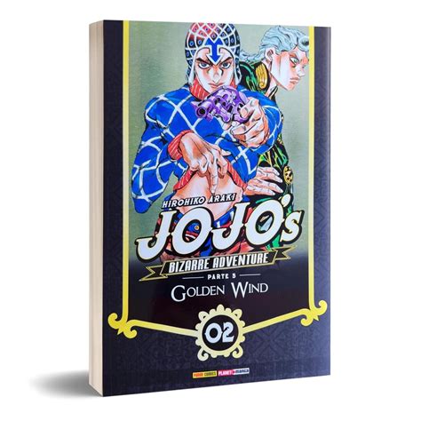 Jojo S Bizarre Adventure Parte Golden Wind Vol Shopee Brasil