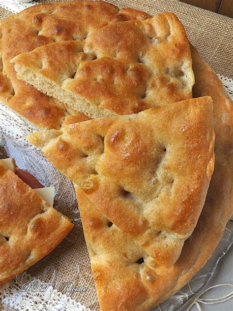 Focaccia Alta Soffice Anche Da Farcire PTT Ricette