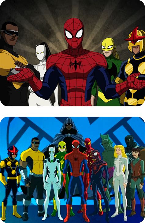 Ultimate Spider Man Cartoon Characters