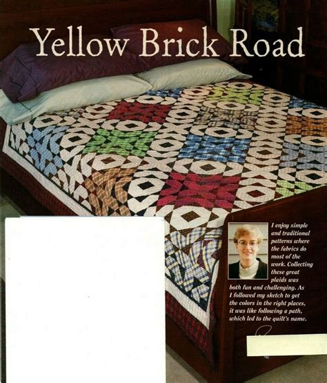 Yellow Brick Road Quilt Pattern Printable Templates Free