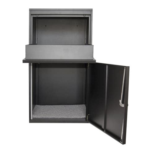 Manhattan Extra Large Parcel Drop Box Black