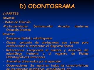 M Todos De Identificaci N Odontografica Ppt