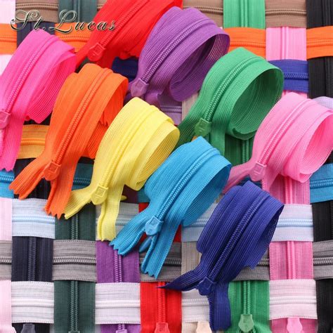 Wholesale 20pcs Lot Invisible Zipper 25cm 40cm 60cm Back Cushion Skirt