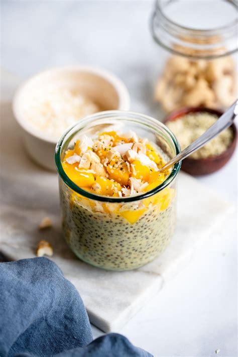 Mango Chia Pudding Dietitian Debbie Dishes Karinokada