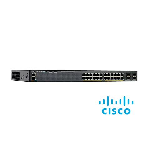 Switch Cisco Gigabit Ethernet Catalyst 2960 X 24 Puertos 10 100