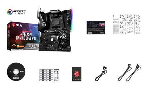 Msi Mpg X570 Gaming Edge Wifi Socket Am4 Motherboard Free Thermos Bottle