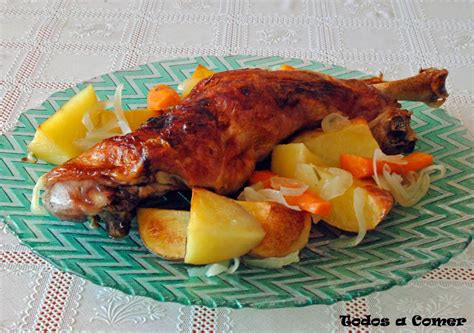 Relaci N L Xico Cola Pierna De Pavo Al Horno Con Manzana Distracci N