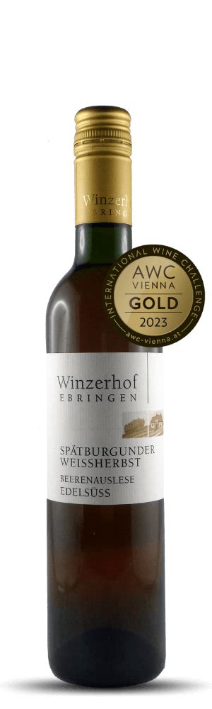 Sp Tburgunder Wei Herbst Beerenauslese Winzerhof Ebringen