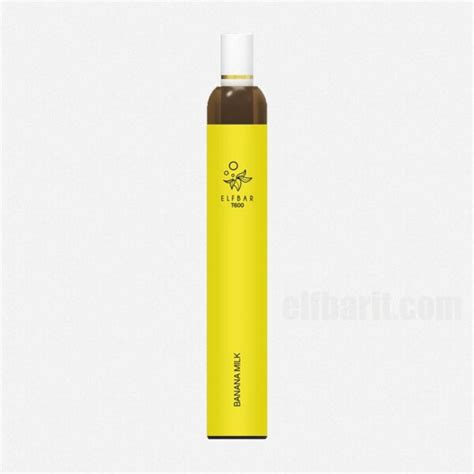 ELF BAR T600 Disposable 600 Soffi Banana Milk Elfbar Vape Libera Il