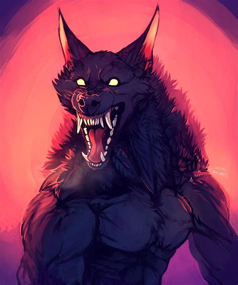 The Hour Of Transformation Is Nearly Upon Us Werewolf Art Furry