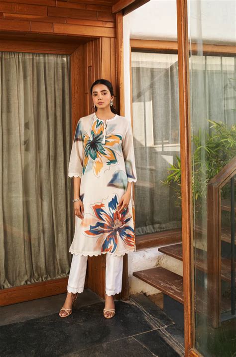 Spring Summer Pret Varun Bahl Pret Tunic With Pants Spring