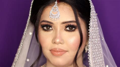 Live Day Nude Bridal Makeup For Beginners Shruti Makeover Youtube