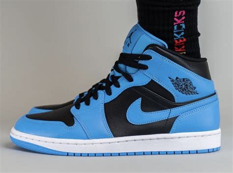 Air Jordan 1 Mid UNC Release Details · JustFreshKicks