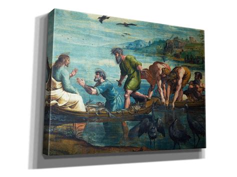 Charlton Home The Miraculous Draught Of Fishes By Raphael Wrapped