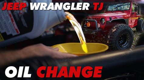 Jeep Wrangler Tj Oil Change Youtube