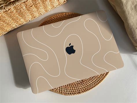 Coffee Line Aesthetics Macbook Case Protect Cover For Macbook Etsy