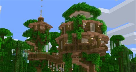 Minecraft Treehouse Jungle