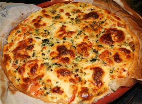 Quiche Courgette Tomate Mozzarella Basilic La Cuisine De Fran Oise