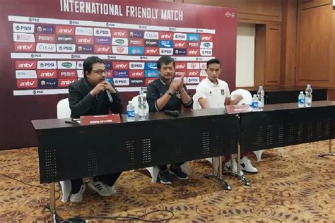 Gelar Laga Uji Coba Indra Sjafri Tak Khawatir Kekuatan Timnas