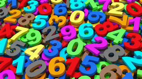 Numerology Secret Knowledge Of Numbers Gold Multi Colored Numbers