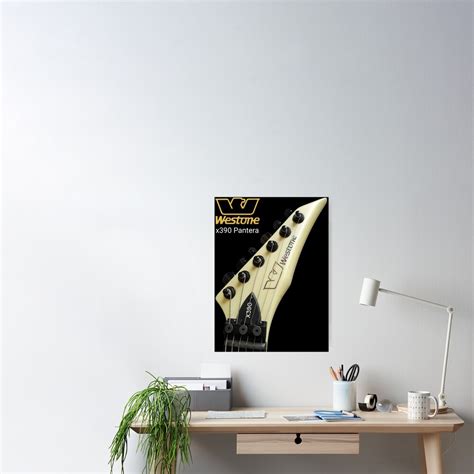 Westone Guitars X390 Pantera Headstock Logo Poster For Sale By Regal