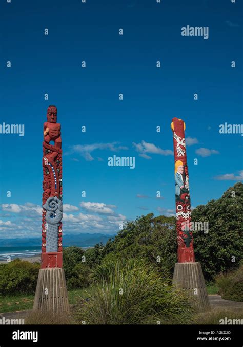 Maori Pou Whenua Fotograf As E Im Genes De Alta Resoluci N Alamy