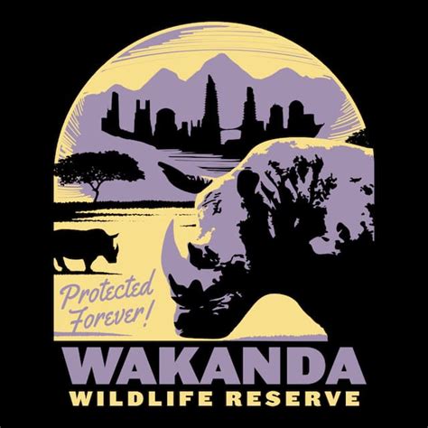 WAKANDA WILDLIFE RESERVE T-Shirt - The Shirt List