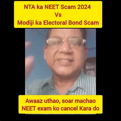 Nta Ka Neet Scam Vs Modiji Ka Electoral Bond Scam Neetfraud