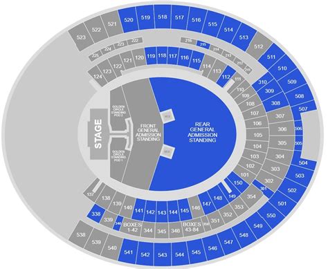 Perth Stadium Seating Chart with Rows and Seat Numbers 2024