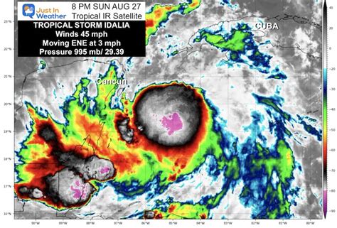 Hurricane Watch for Florida Gulf Coast: Tropical Storm Idalia Getting ...