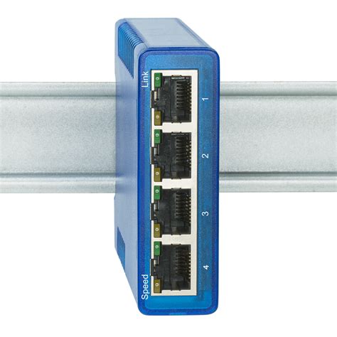 Ethernet Switch Gigabit Industry 4 Port - TE Automation Gold Coast