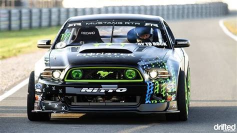 Nitto Tire Monster Energy Ford Mustang Rtr Vaughn Gittin Jr Fd