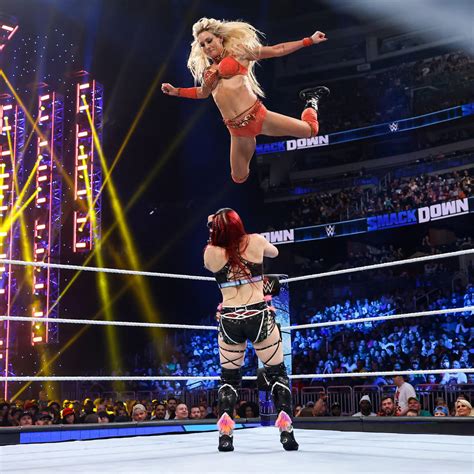 Charlotte Flair Vs Iyo Sky Friday Night Smackdown July 21 2023 Wwe Photo 45075033 Fanpop