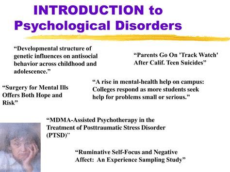 Ppt Introduction To Psychological Disorders Powerpoint Presentation