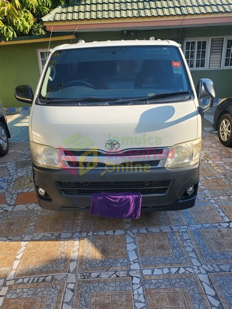 For Sale 2012 Toyota Hiace Van Portmore