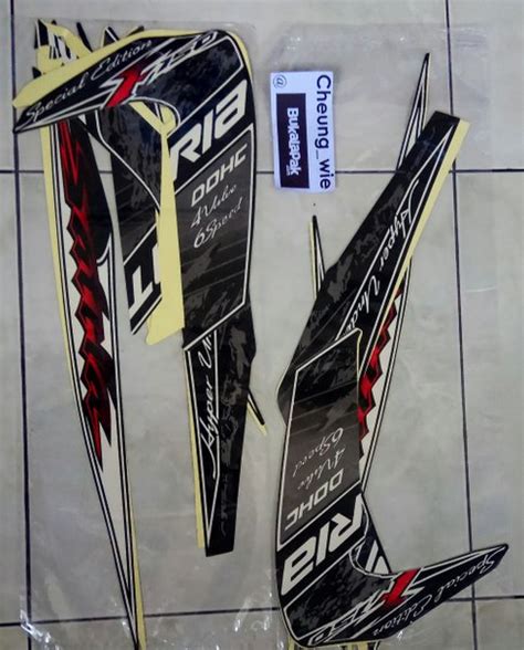 Jual Lis Body Striping Stiker Suzuki Satria Fu 150 2012 Special