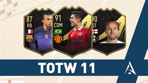 La Totw 11 équipe De La Semaine Sur Fifa 23 Fut With Apero