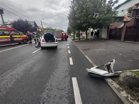 FOTO Accident mortal pe strada Corneliu Coposu O greșeală i a adus