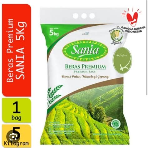 Jual Beras Sania Premium 5KG Shopee Indonesia