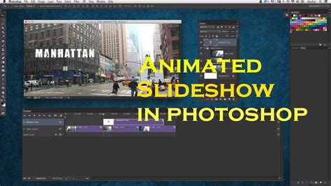 How To Create Animated Slideshow In Photoshop Youtube